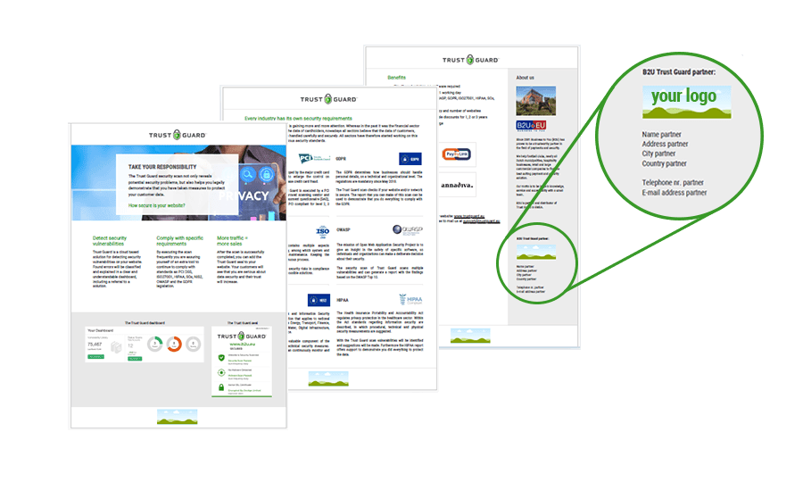 Exemple de brochure en anglais