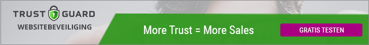 banner more trust is more sales